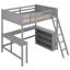 Lit mezzanine double Homerton pour enfants-2060120687