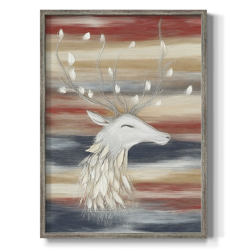 «Christmas Holiday Art» CECLVII, reproduction d'art encadrée - bois massif, H 15 po x l 12 po