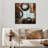 Handmade Industrial Abstract Wall Decor on Metal