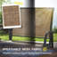 Ensemble de 2 fauteuils oscillants oscillants Outsunny