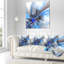 Coussin décoratif floral symétrique à grande fleur-30722665-30722661