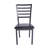 Kaneshiro Ladder Back Welded Dining Chairs