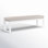 Camela 72.01'' Powder Coated Aluminium Outdoor Bench