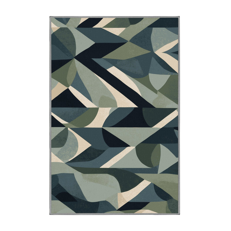 Velvet Mirage Rug, Rectangle 2' x 3'