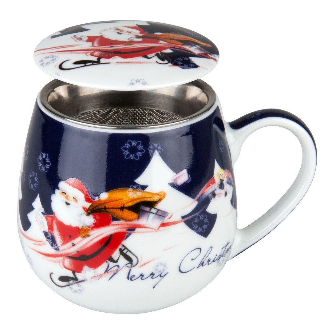 Kaffeebecher Merry Christmas Santa Claus