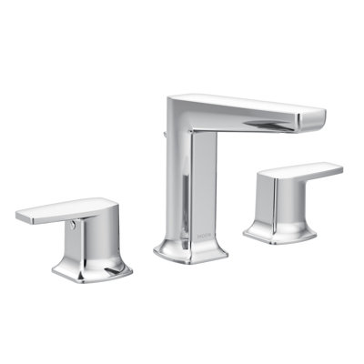 Via Standard Bathroom Faucet Double-Handle Lever