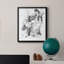 Graphite abstrait I, toile encadrée de qualité supérieure - prête à être accrochée-332282968-332282975