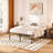 Metal Bed Frame, Sturdy & Noise-Free, with Under-Bed Storage, Non-Slip, No Box Spring Required-25232050-2545215