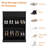 Narrow Shoe Cabinet with 2 Flip Drawers and Top Drawer, Freestanding Entryway Shoe Storage with Adjustable Shelves-1222438908