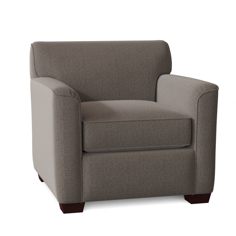 Fauteuil de 39 po de large Keaton, Non, Chenille performance gris Craftwood 42