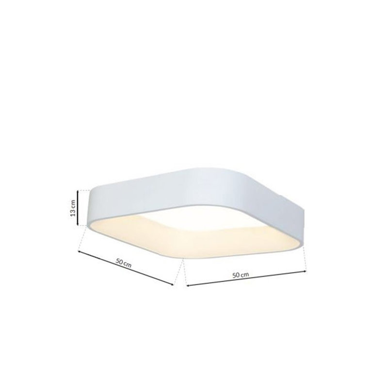 Cariana LED Flush Mount, White