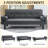 Quintessa Twin 71.65'' Upholstered Convertible Sofa