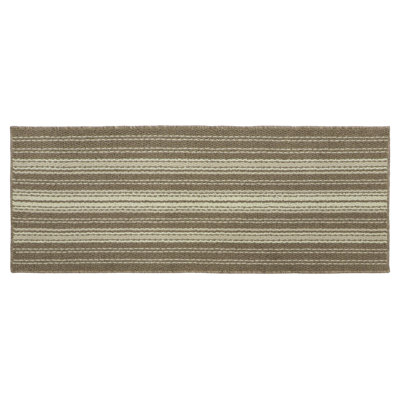 Non-Slip Striped Indoor Doormat
