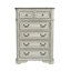 Ensemble de lit-bateau tapissier, commode et miroir Colchester-103534850