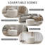 Repose-pieds rembourré et repose-pieds carré rembourré-1070734399