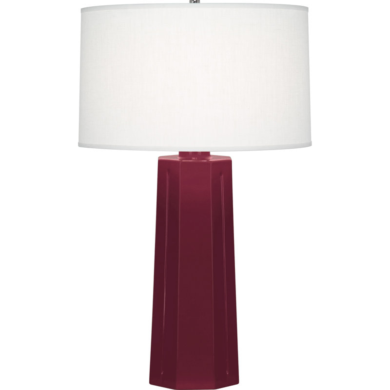 Mason 26" Table Lamp, Sugar Plum