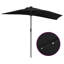 Garden Parasol Polyester and Steel Outdoor Umbrella Patio Sunshade-143755305-143755308