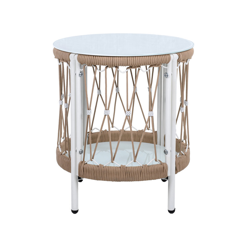 Table d'appoint d'extérieur 17,32 po Bohemian Garden