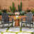 Abdinour Outdoor Adirondack Set-2129649594