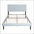 Light Gray Twin Bed With Ergonomic Design And Durable Frame For Comfortable And Supportive Sleep-386870969-386870974