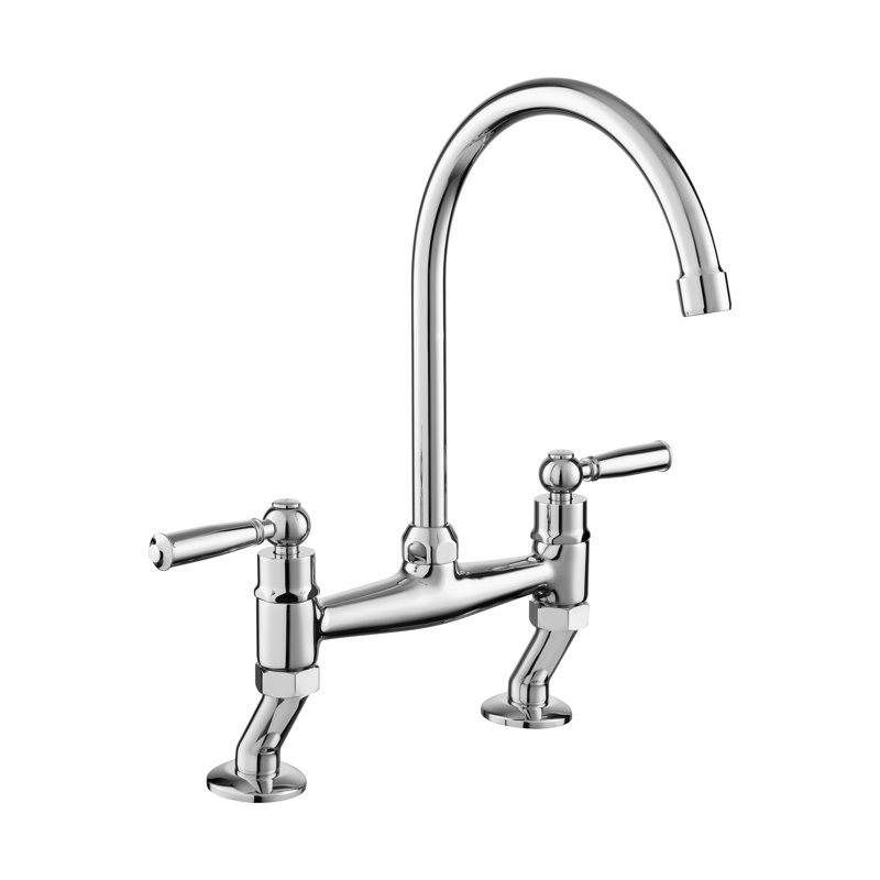 Rangemaster Sink & Taps Aquaclassic Kitchen Faucet, Chrome