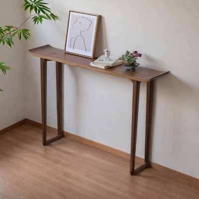 Nordic-style multi-functional console table by Red Barrel Studio