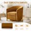 Fauteuil d'appoint pivotant en chenille-516561334