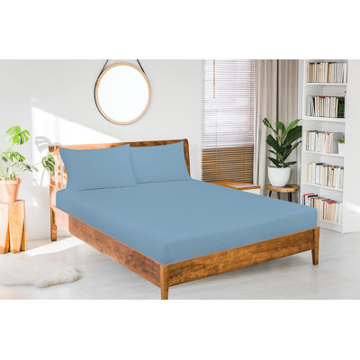 Royale Linens | Microfibre brossée ultra douce | Draps de luxe Hotel Hotel | Infroissable et résistant à la décoloration | Poche profonde seulement