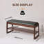 Faux Leather Upholstered Bench-888562019