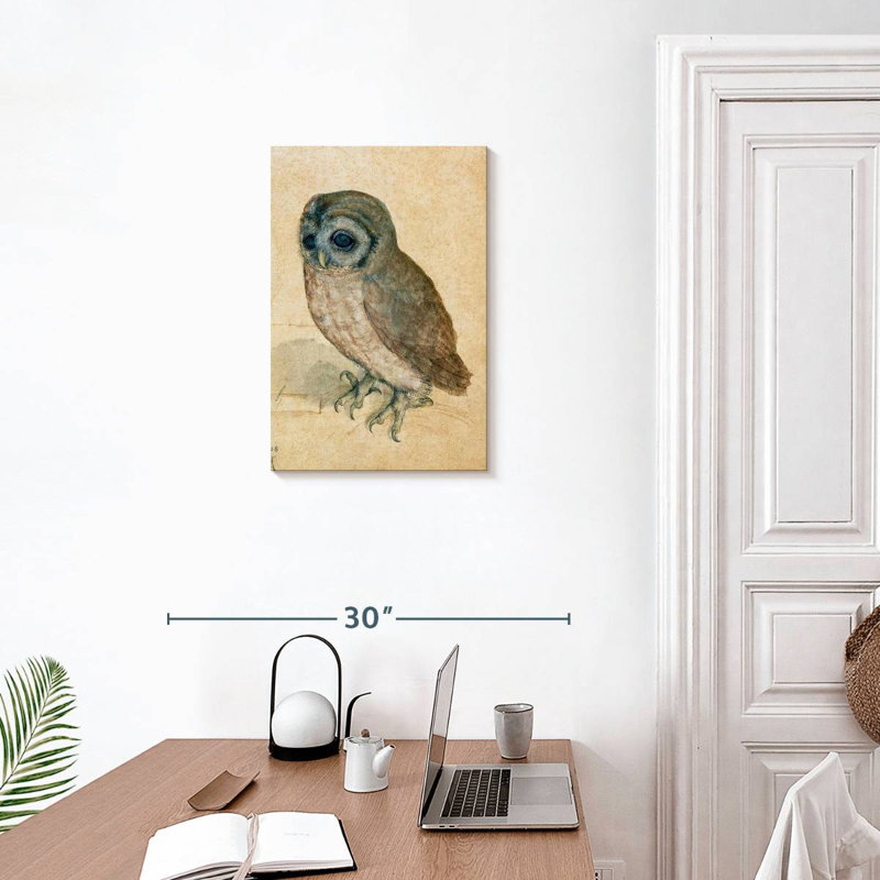 Brampt The Little Owl, 24" H x 16" W