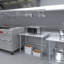 Table de travail en acier inoxydable-1686596924