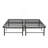 Bedroom Furniture Full Size Solid Metal Foundation Bed Base