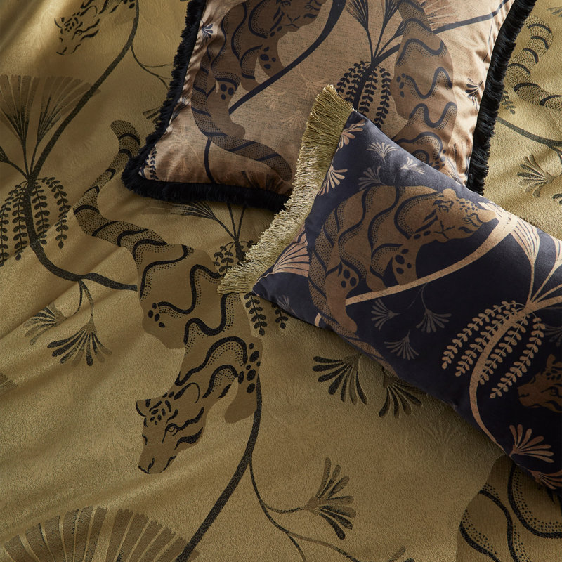 Moondusk Cotton Blend Duvet Cover Set with Pillowcases, 137 x 200 cm - 1 Standard Pillowcase