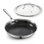 Poêle à frire antiadhésive hybride standard de 8 po Cooks Mutli-Ply Clad, poêle en acier inoxydable avec couvercles en verre trempé, poignée froide, compatible avec toutes les cuisinières