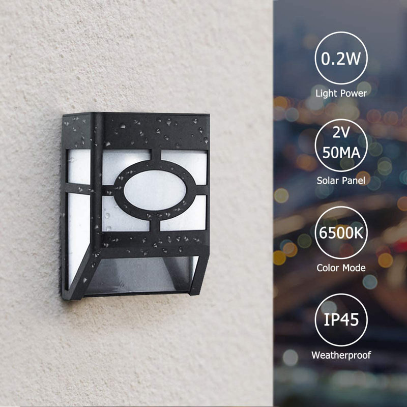 Low Voltage Solar Powered Integrated LED Deck Light Pack