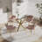 5 - Piece Round Glass Dining Set-1717058365-1717058366