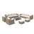 Tenafly 9-piece Seating Set