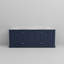 Meuble-lavabo double 84 po X P 22 po D, avec plateau en marbre de Carrare-117844120