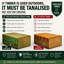 Total Sheds 11ft x 9ft Pent Garden Shed - Single Door - With Windows - Pressure Treated Timber - UK Manufactured