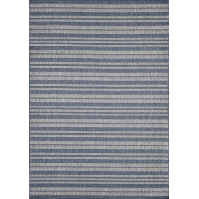 Tapis rayé intérieur / extérieur Brazoria