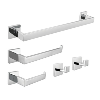 Kingston Brass Lasdun 5-Piece Bathroom Hardware Set