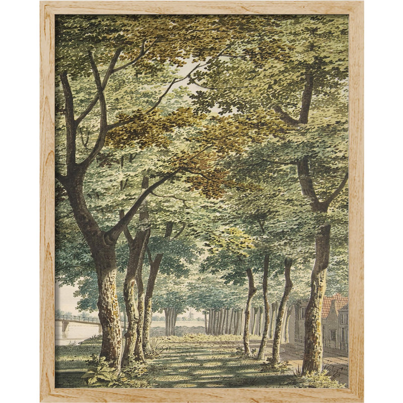 «Green Forest» sur papier, Naturel, H 14 po x l 11 po