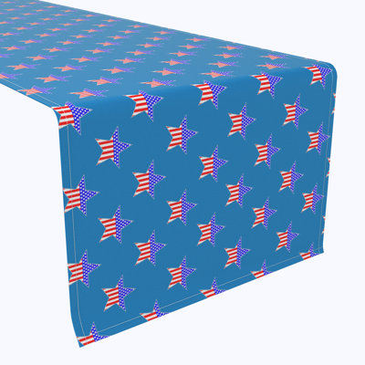 Clough Geometric Independence Day Table Runner