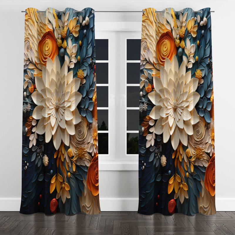 Analyce - Modern Velvet Grommet Curtain - Room Darkening - 1 panel, 52" W x 84" L, Silver Grommets