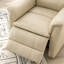 Fauteuil inclinable et pivotant avec repose-pieds manuel Global Home-1825888420