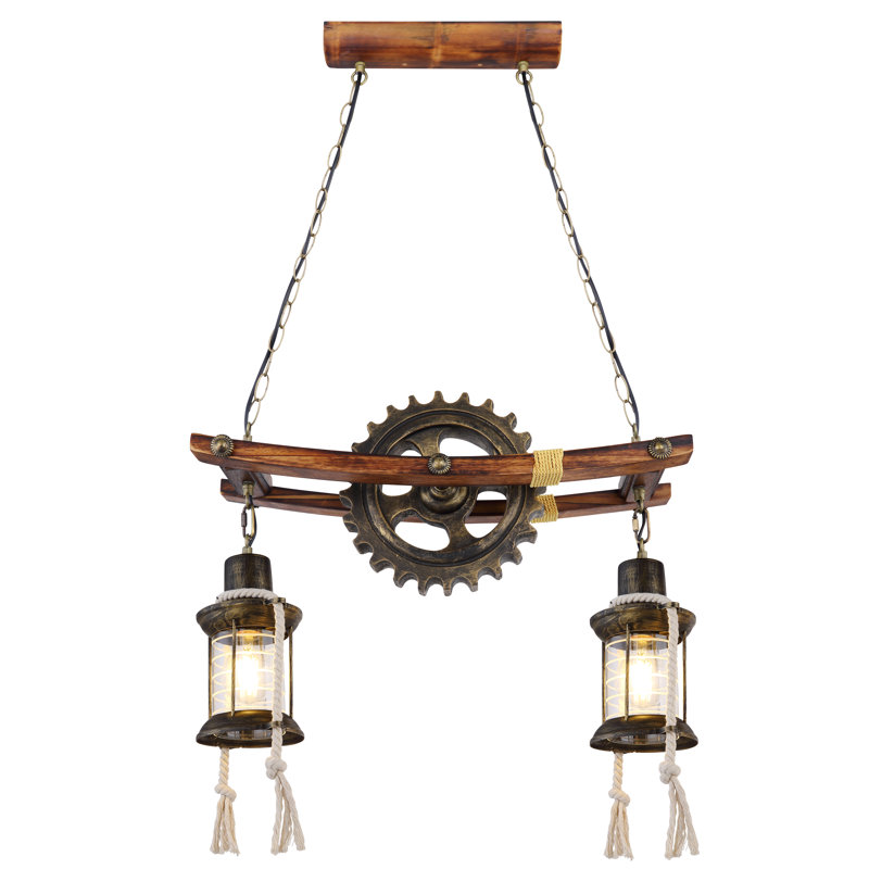 Grimaldo 2-Light Kitchen Island Pendant