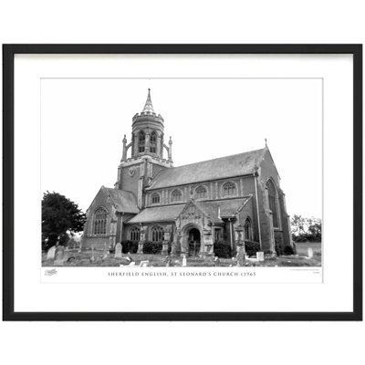 Sherfield English, St Leonard's Church C1965 by Francis Frith - Single Picture Frame Print