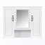 Armoire de rangement murale avec miroir-1058548500