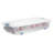 Sterilite Plastic Clear Stackable Latching Storage Box Container