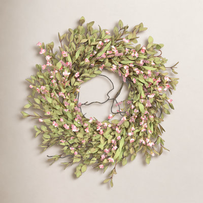 24" Handcrafted Eucalyptus Berry Wreath